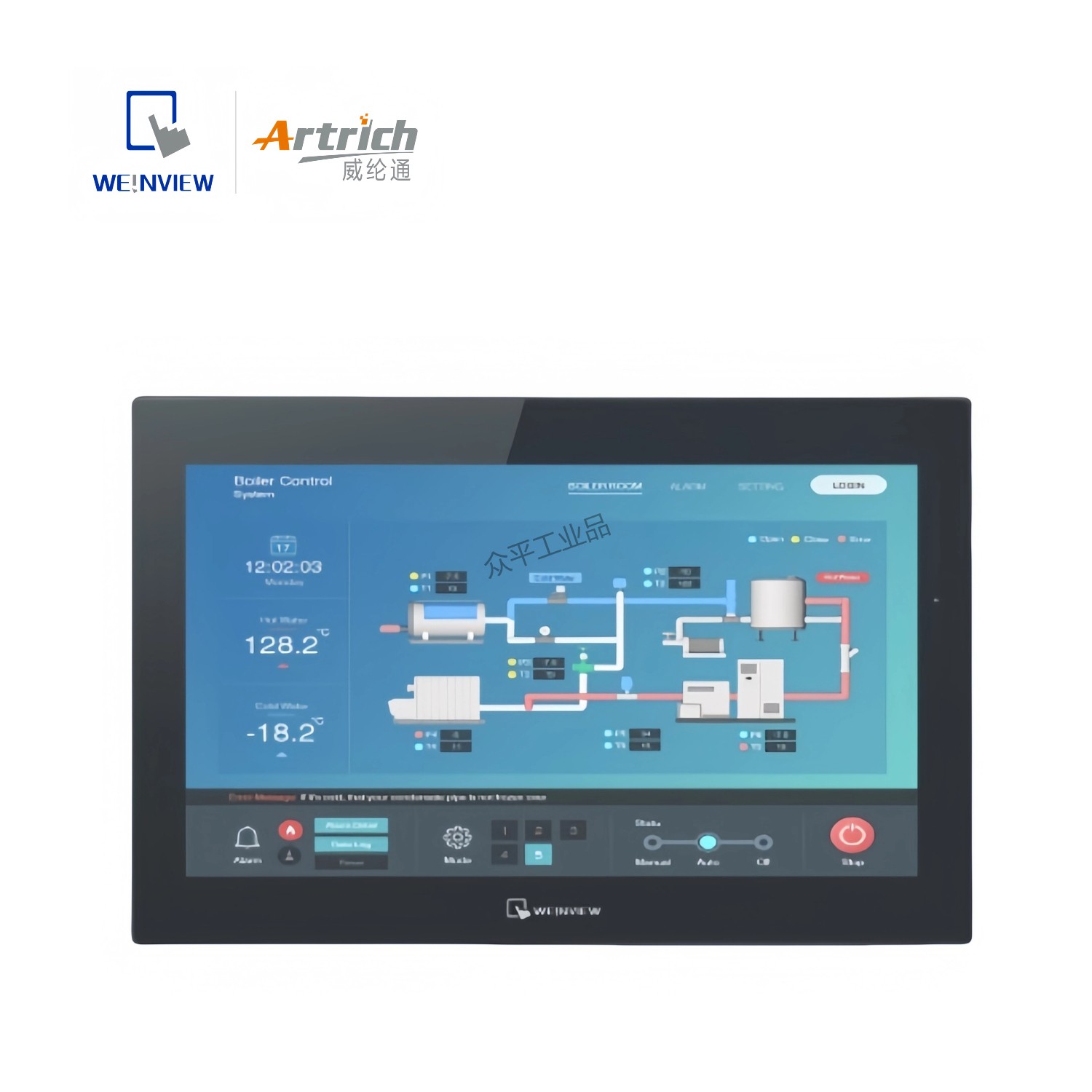 威纶通 触摸屏 人机界面 cMT2167X 15.6英寸 1920*1080 LED