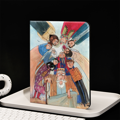 发生什么事了吗插画ins风ipad保护套2024带笔槽款10.2平板壳mini6全包防摔12.9寸air6适用于苹果ipadpro11寸