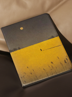 月光与麦田ins风ipad保护套2024带笔槽款10.2平板壳mini6全包防摔12.9寸air6适用于苹果ipadpro11寸