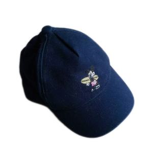 Janie Jack纯棉宝蓝色刺绣图案男女童棒球帽 and