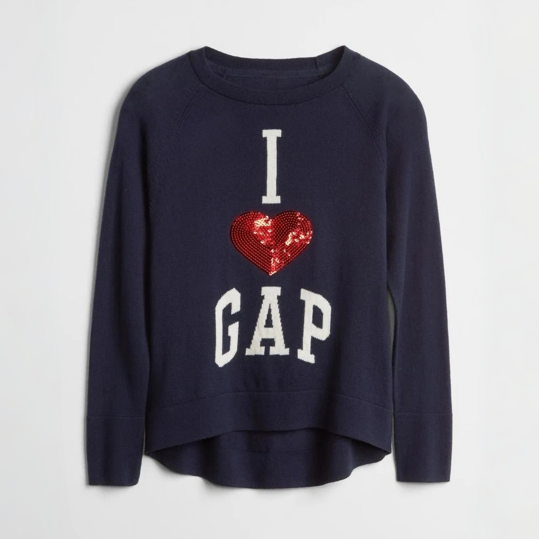 美单深蓝色纯棉藏青色春秋冬季圆领套头爱心女童长袖外穿针织毛衣,童装/婴儿装/亲子装,毛衣/针织衫,淘宝优惠券,粉丝福利购,淘宝优惠卷