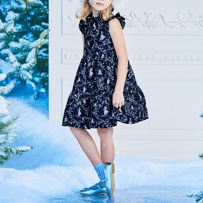 JANIEANDJACK艾莎蓬蓬纱公主裙