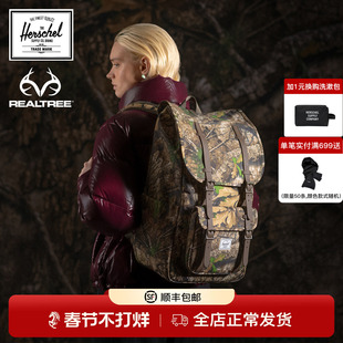 Herschel赫行 REALTREE联名Little America双肩包30L通勤旅行背包