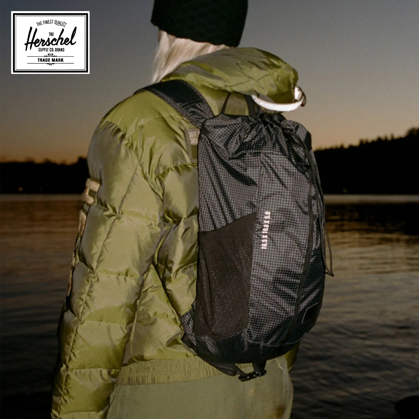 Herschel赫行Outdoor超轻系列日常运动双肩包户外徒步旅行包14L