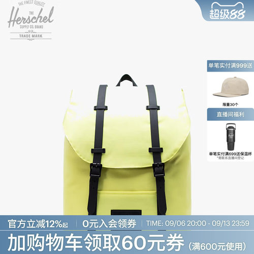 Herschel休闲大容量旅行双肩包