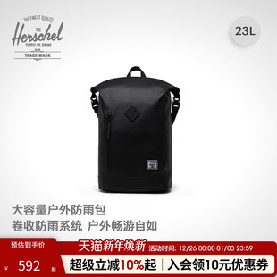 Herschel加拿大赫行防雨ROLL TOP户外出游旅行男女通勤双肩包背包