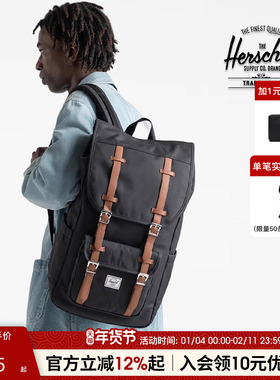 Herschel加拿大赫行经典Little America双肩背包30L通勤旅行背包