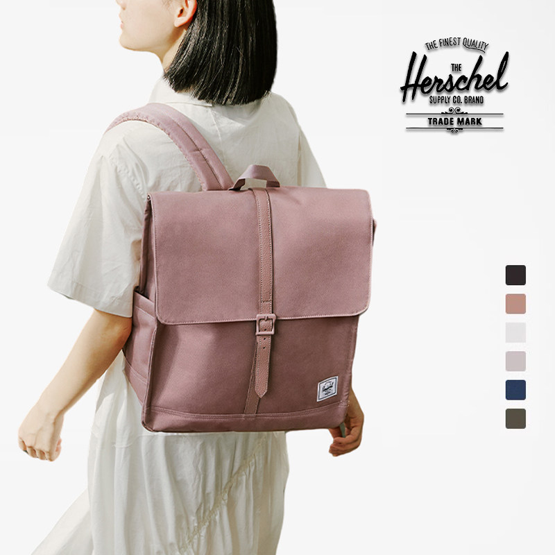 Herschel加拿大赫行 经典City双肩包英伦风方形16L通勤书包电脑包