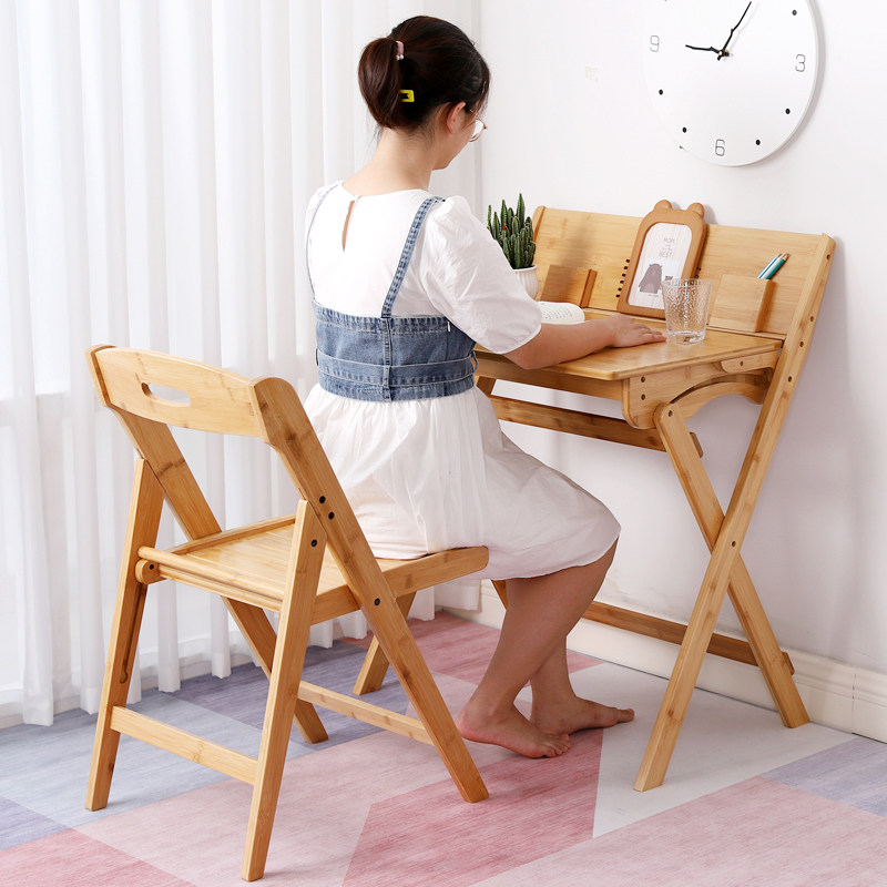 电脑桌台式简易折叠桌子学习桌书桌简约家用学生办公多功能小桌子