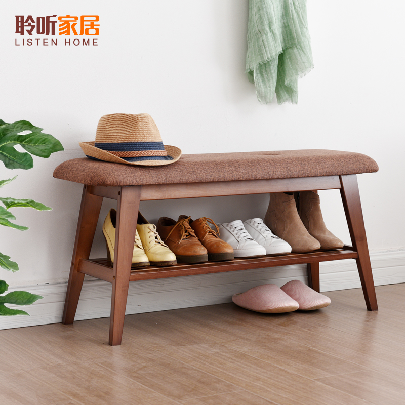 换鞋凳简约现代储物凳家用鞋柜矮凳子创意收纳沙发凳小鞋架子门口