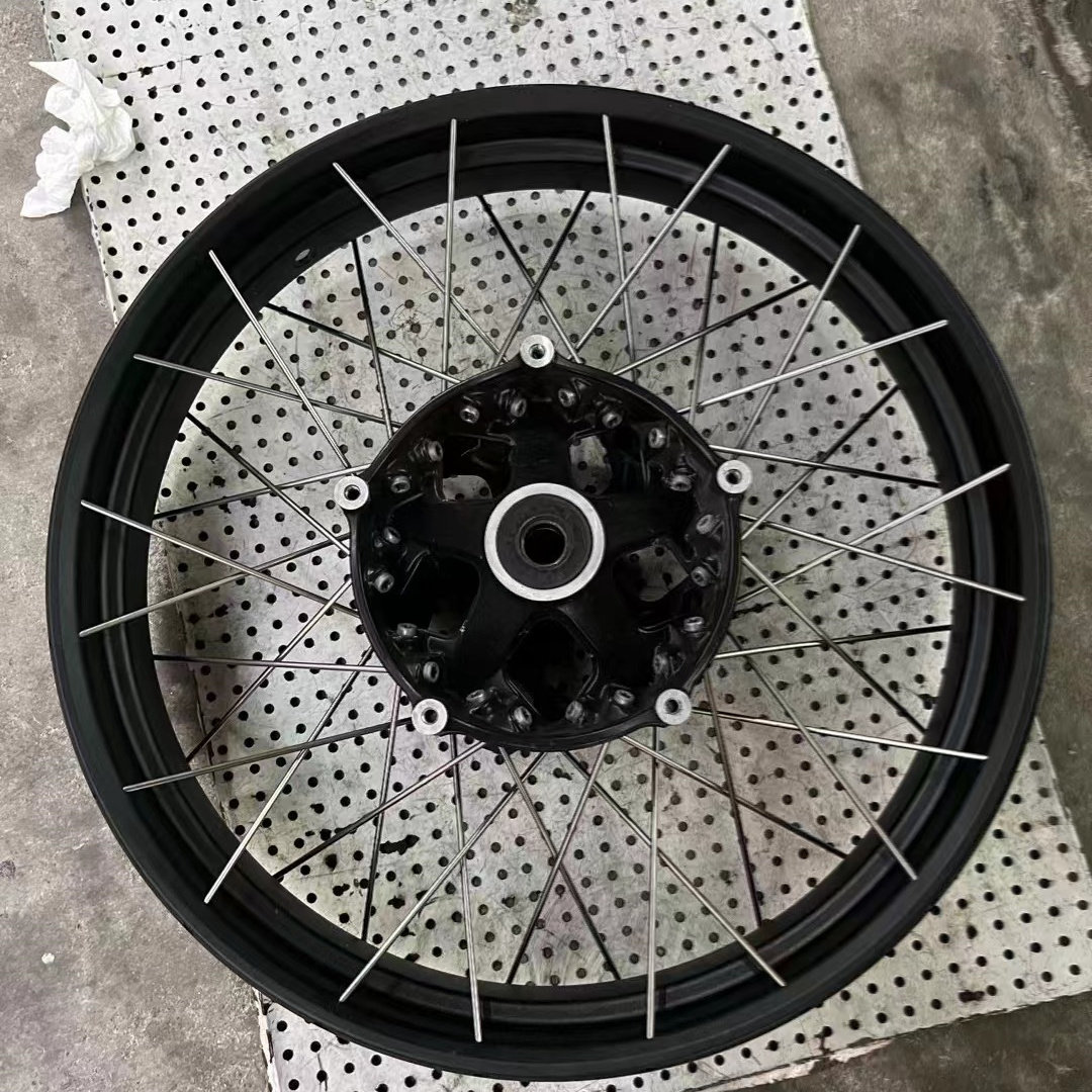 宝马 r1200gs 1250gs 水鸟 adv 前轮毂 钢丝圈 轮圈