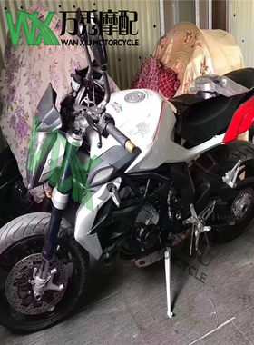 奥古斯塔F4MV800 675大灯 大灯壳大灯罩手把开关大灯开关喇叭开关
