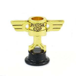 CUP合金闪电麦昆冠军奖杯玩具模型 赛车总动员汽车活塞杯PISTON