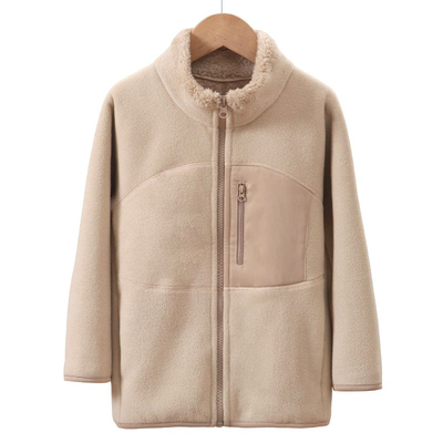 舒棉绒外套加绒加厚秋冬