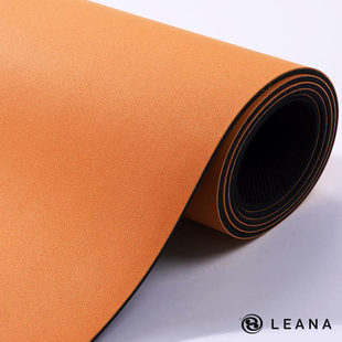 LEANA丽娜瑜伽垫PU天然橡胶磨纱椰丝硅藻垫女舞蹈垫防滑健身垫子