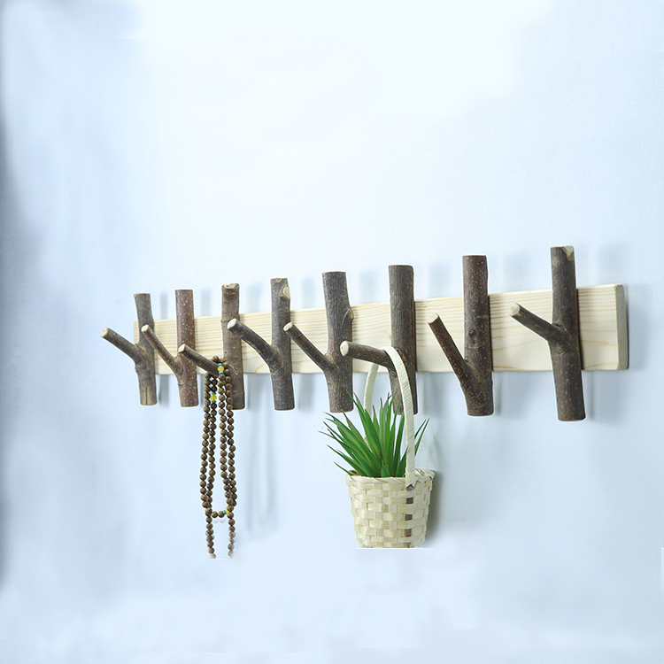 树枝衣架挂钩原生态个性复古北欧森系风入室玄关卧客栈饰挂衣帽|ruв категории Домашний быт, декоративные крюк - от Buy2taobao.com для оказания профессиональной услуги покупки агента Taobao
