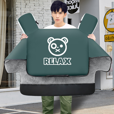 电动车挡风被冬季加绒加厚全包