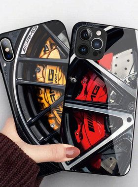 苹果14华为Mate50适用AMG手机壳reno7个性男vivox80三星s22荣耀60