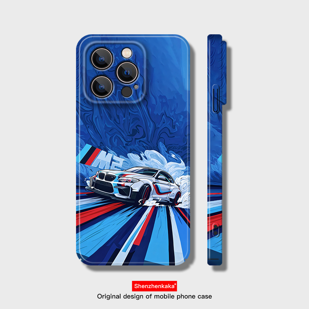 宝马Mpower性能跑车插画手机壳