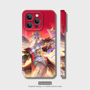 花合斗不知火舞苹果15promax华为pura70适用mate60三星s23小米14潮流vivox90王者荣耀opporeno8荣耀200手机壳