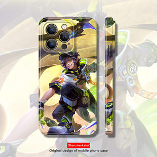 百里玄策超元猎域苹果11/12mini适用15promax王者荣耀三星s24+小米13/k70华为p60菲林壳vivox100荣耀90手机套