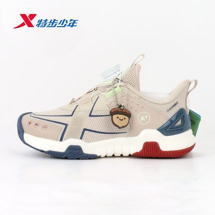 特步童鞋男童跑鞋2026春季新款防滑耐磨鞋小童运动鞋674115113025