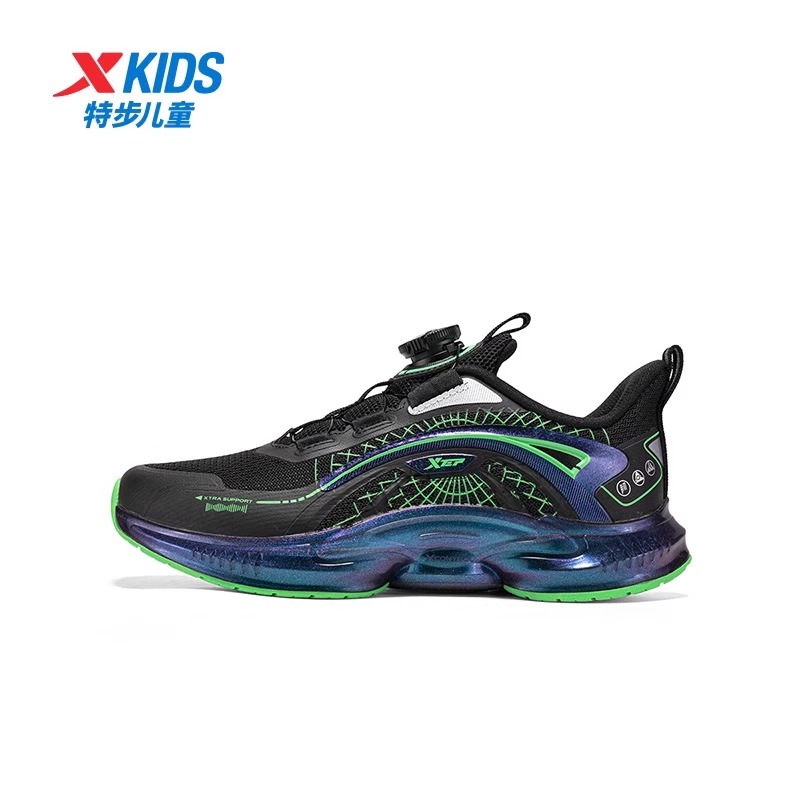 特步2024秋季新款网面运动跑鞋