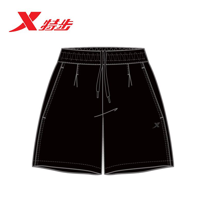 特步短裤女裤2026夏季新款冰丝透气弹力速干运动短裤974228240191