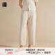 宽松休闲简约通勤九分裤 播阔腿休闲裤 2024早夏新款 子女DDR2KD5110