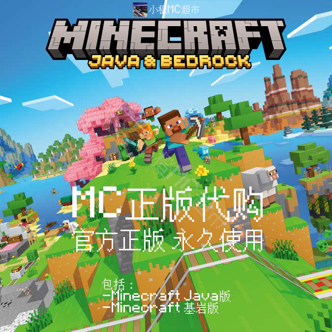 Minecraft我的世界正版代购PC图片