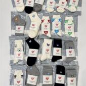 HUMAN 低帮 MADE SOCKS 现货 爱心动物图案 PILE 袜子 高帮日本制