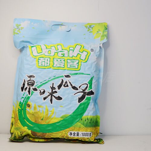 都爱客原味瓜子  新疆阿勒泰 福海瓜子 葵花籽2斤装 新疆干果包邮