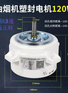 抽油烟机电机100w大功率