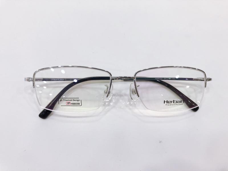 专柜正品 Herbart 菲尔巴特眼镜架 轻钛配镜眼镜框 H88058