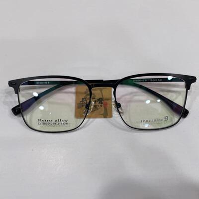 哥拓普眼镜架 levelnine/合金超轻潮流文艺近视眼镜框 LV-S83540