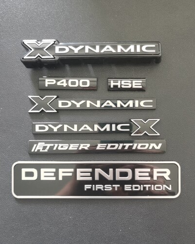 适用路虎卫士110/90尾箱车标贴 Xdynamic侧标 限量版尾标hse字标