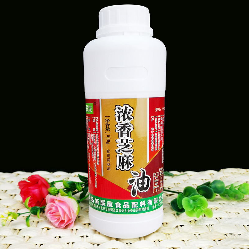 新联康高倍芝麻油 纯芝麻香味凉拌菜煎饼 广东粉肠火锅500g包邮