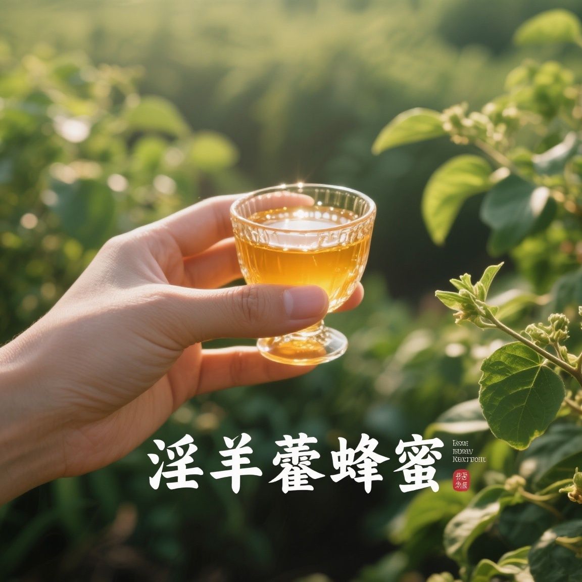 淫羊藿纯蜂蜜枸杞蜜百花蜜真天然农家自产自销蜂蜜成熟结晶蜜补肾