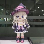 同人原创 伊蕾娜棉花娃娃毛绒玩偶公仔玩具动漫二次元 魔女之旅