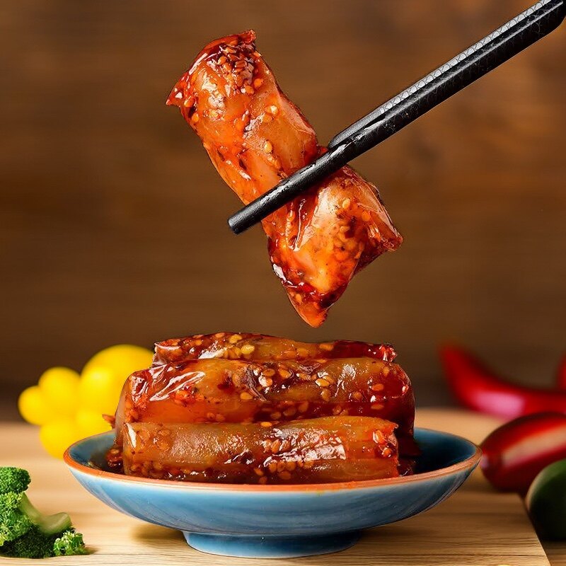 蒙高勒新款牛筋类香辣即食牛蹄筋零食熟食袋装