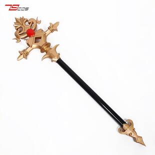 3D新玛奇 dervla staff手杖cosplay道具服定制武器装备