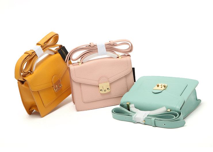 满包邮冰淇淋糖果色萝莉骑士包