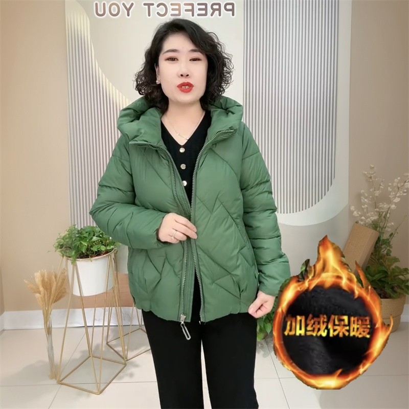 时尚短款休闲棉服女士冬季百搭保暖连帽宽松显瘦韩版加厚棉衣外套,女装/女士精品,棉衣/棉服,淘宝优惠券,粉丝福利购,淘宝优惠卷