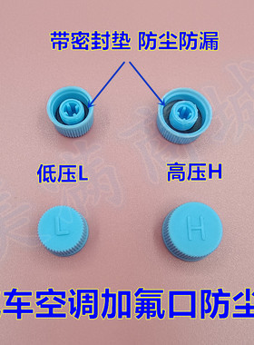 适配众泰2008 Z560Z100 5008空调管高低压盖气门充液加氟嘴防尘帽