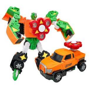 咖宝车神拯救联盟螺旋使者变形汽车救援儿童机器人玩具男孩子金刚