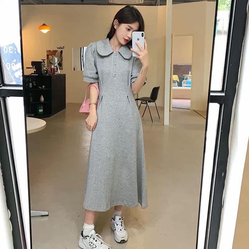 店铺推荐连衣裙早秋新品秋季长裙女新款小个子简约显瘦休闲宽松