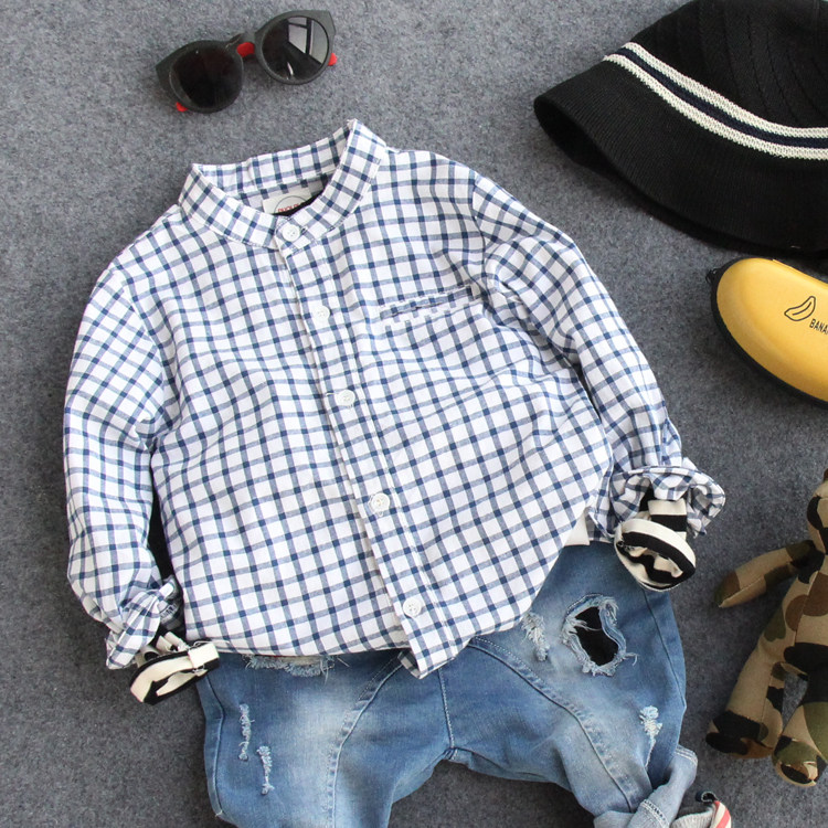 Chemise garcon à manche longue - Ref 2074048 Image 1