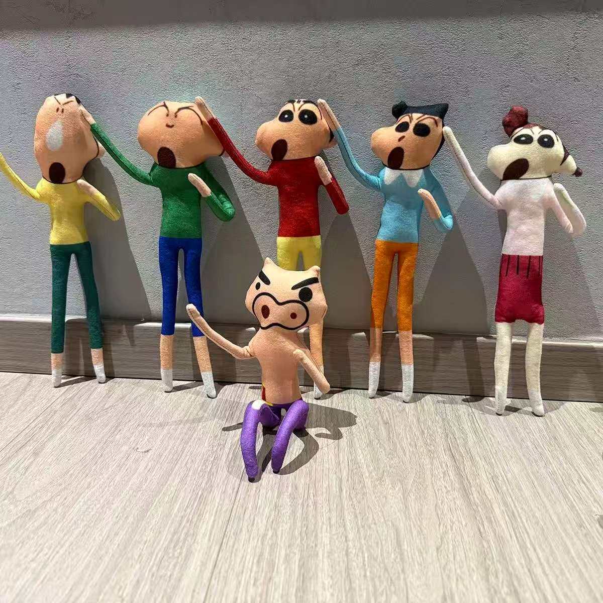 蜡笔小新老鼠干玩偶内置铁丝骨架肥嘟嘟左卫门抽象玩偶可凹造型,节庆用品/礼品,创意玩偶,淘宝优惠券,粉丝福利购,淘宝优惠卷