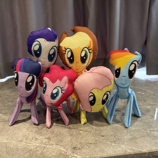 小马宝莉老鼠干紫悦云宝苹果嘉儿抽象玩偶珍奇小蝶碧琪内置骨架