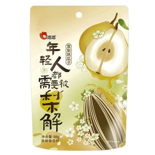 洽洽98g香瓜子草莓冰淇淋荔枝茉莉味雪梨葵花籽坚果炒货休闲零食